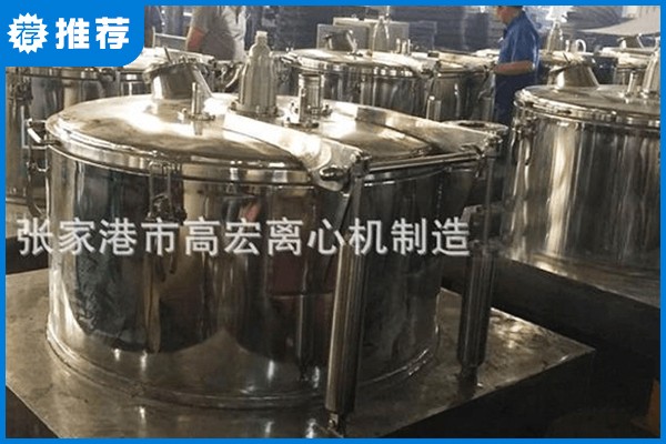 PDL1000型平板式吊袋直聯上卸料離心機
